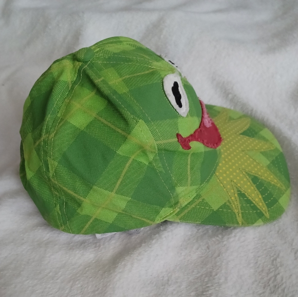 The Muppets Kermit the Frog Hat youth/child Green licensed merch - Picture 2 of 6